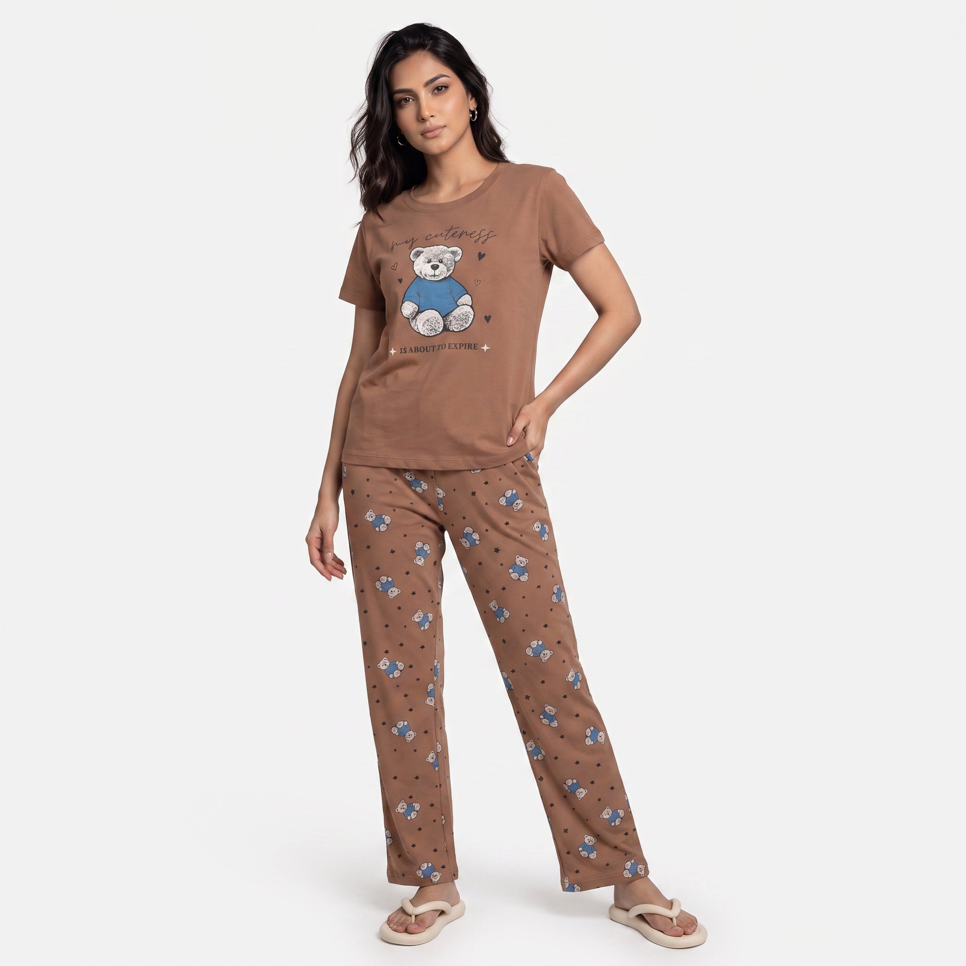 Cotton Printed Lounge T-Shirt