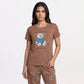 Cotton Printed Lounge T-Shirt