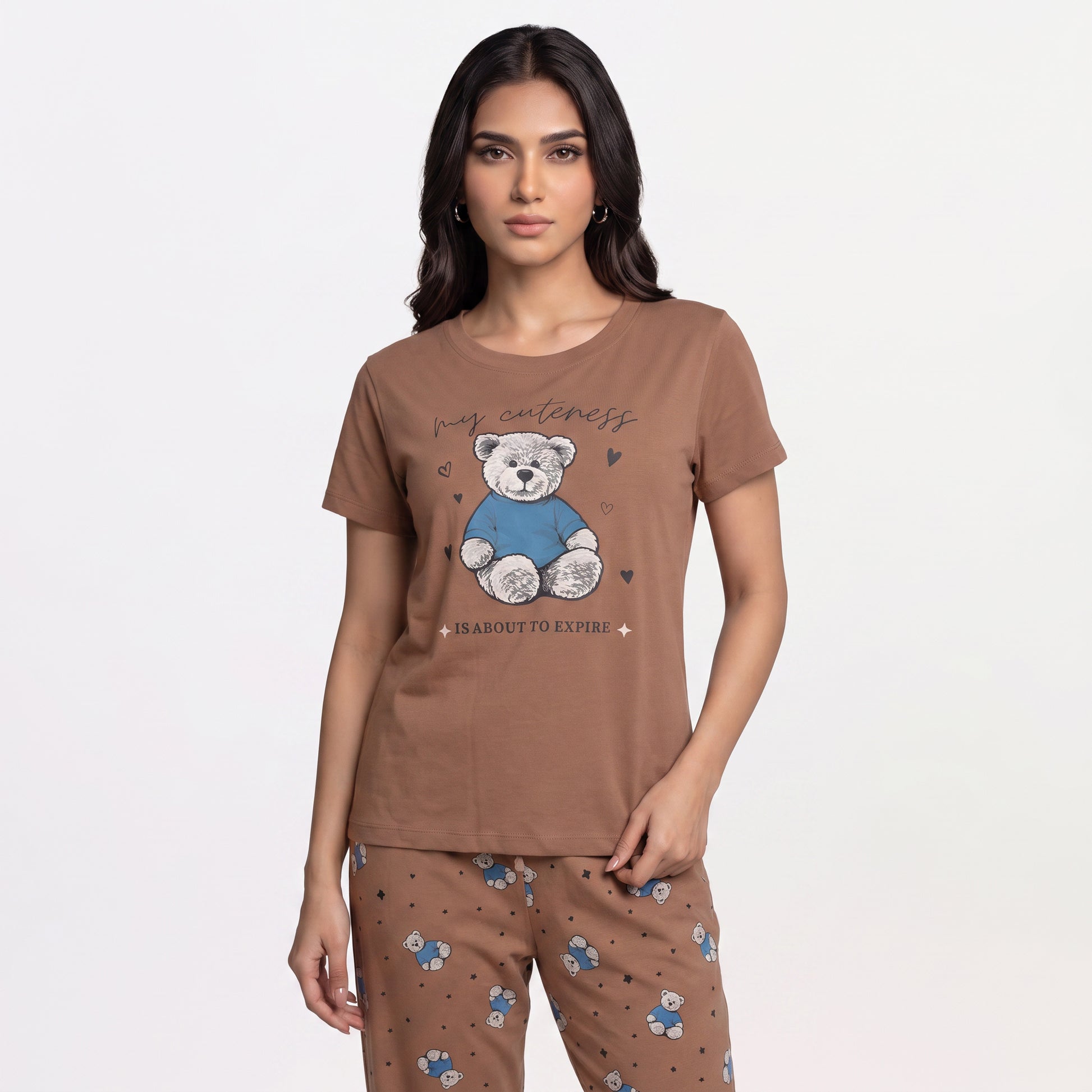 Cotton Printed Lounge T-Shirt
