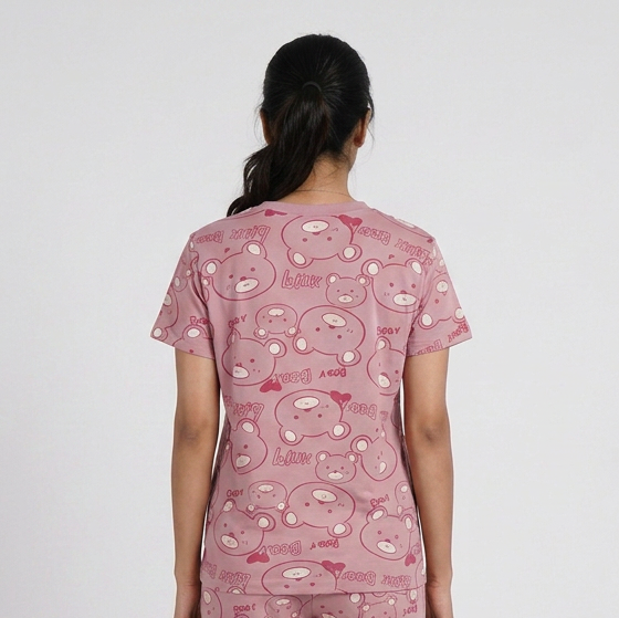 Cotton Printed Lounge T-Shirt
