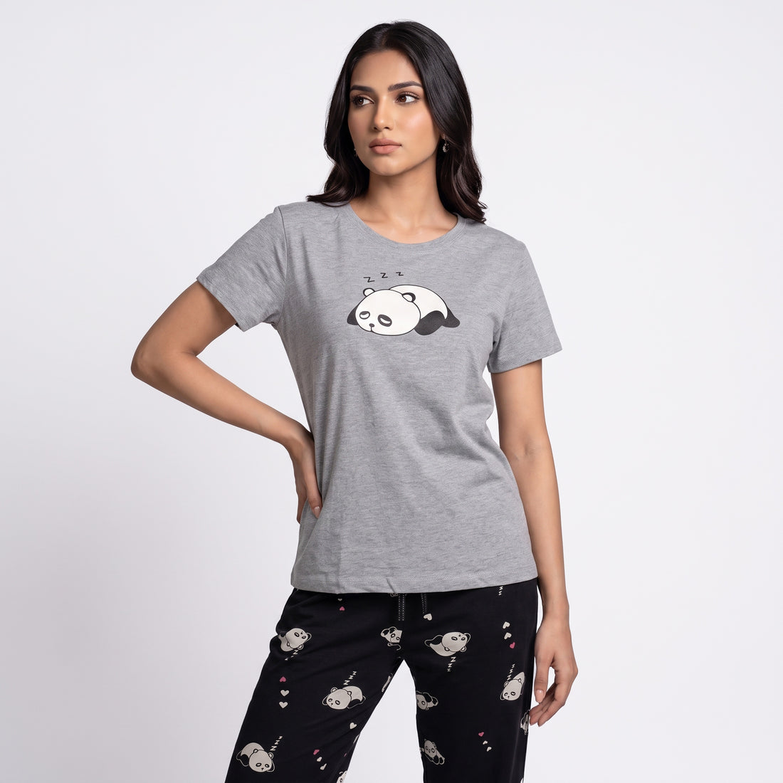 Cotton Printed Lounge T-Shirt