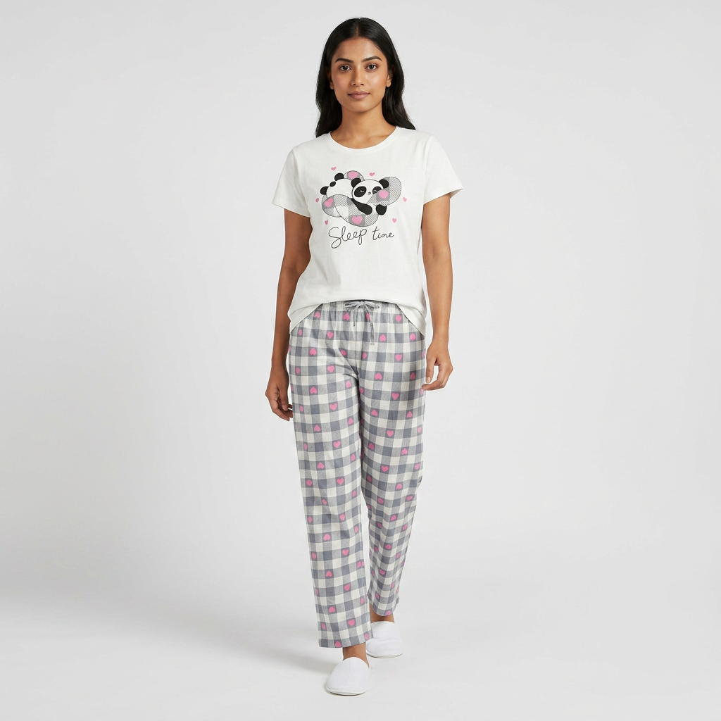 Cotton Printed Lounge T-Shirt