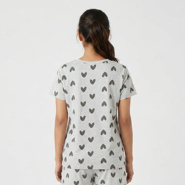 Cotton Printed Lounge T-Shirt