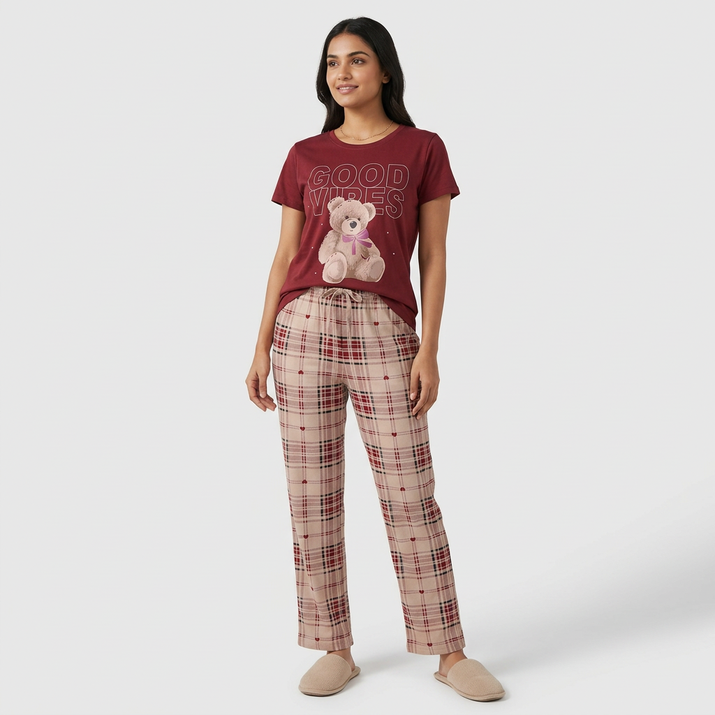 Cotton Printed Lounge T-Shirt