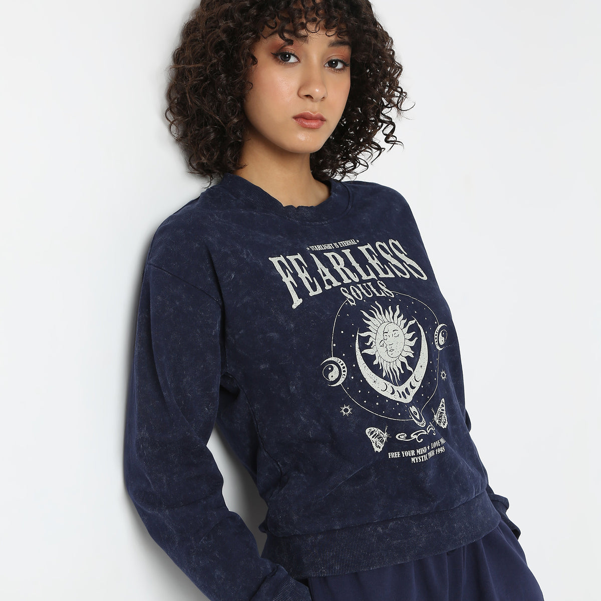 Regular Fit Printed Sweat Tees