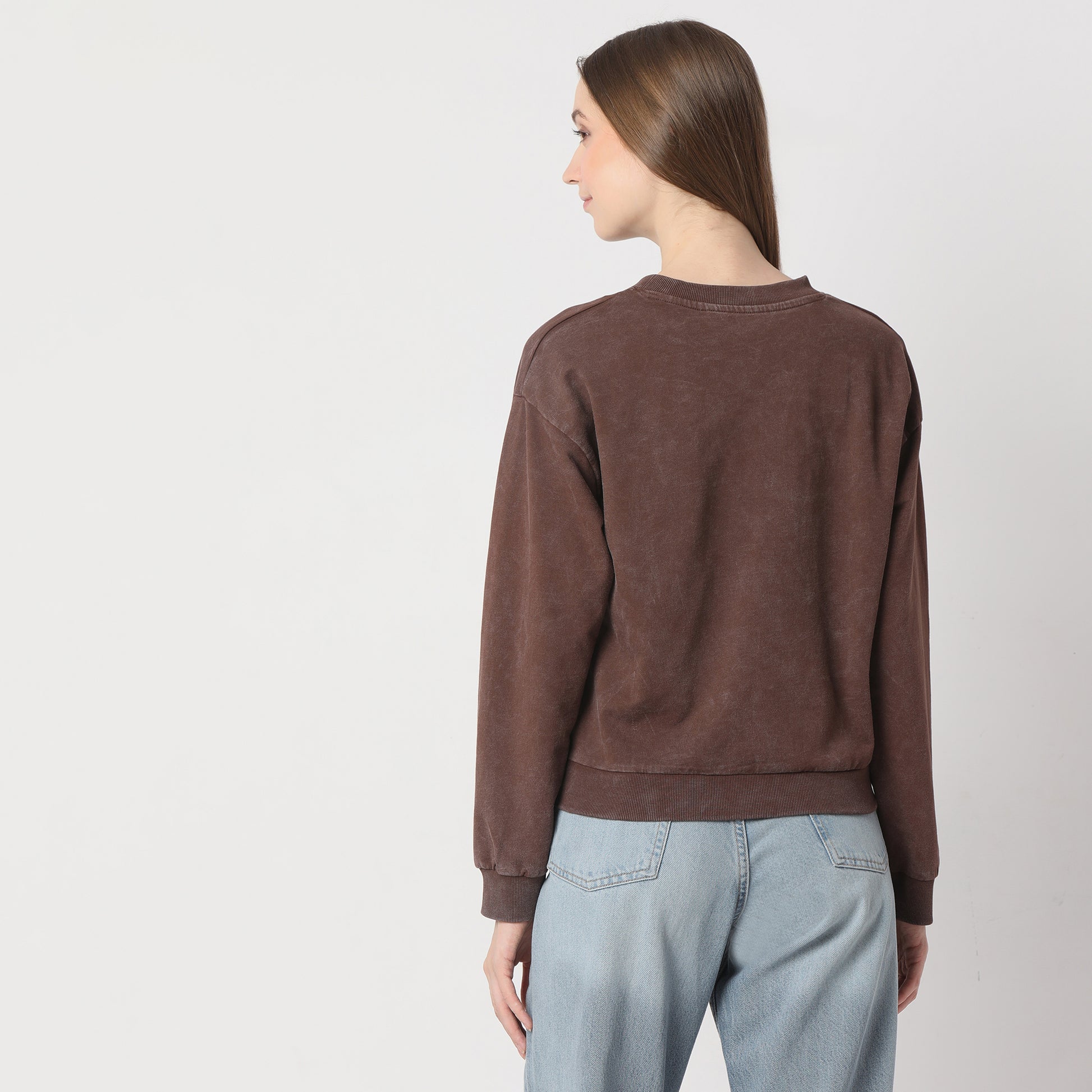 Boxy Fit Graphic Regular Length Sweat Tee