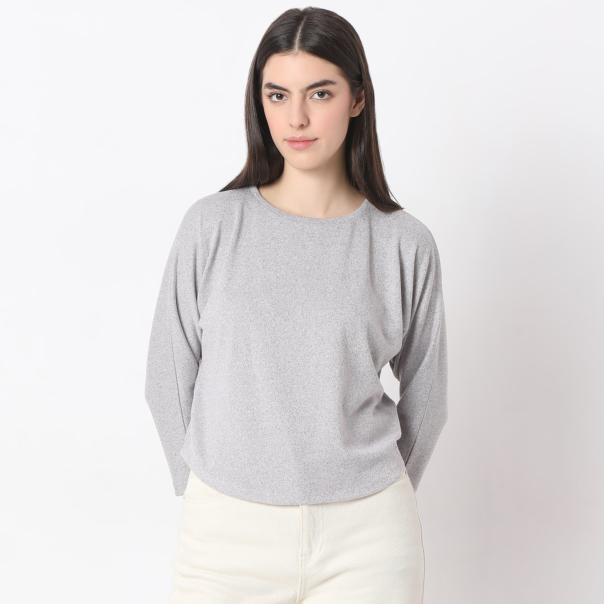 Regular Fit Solid Top