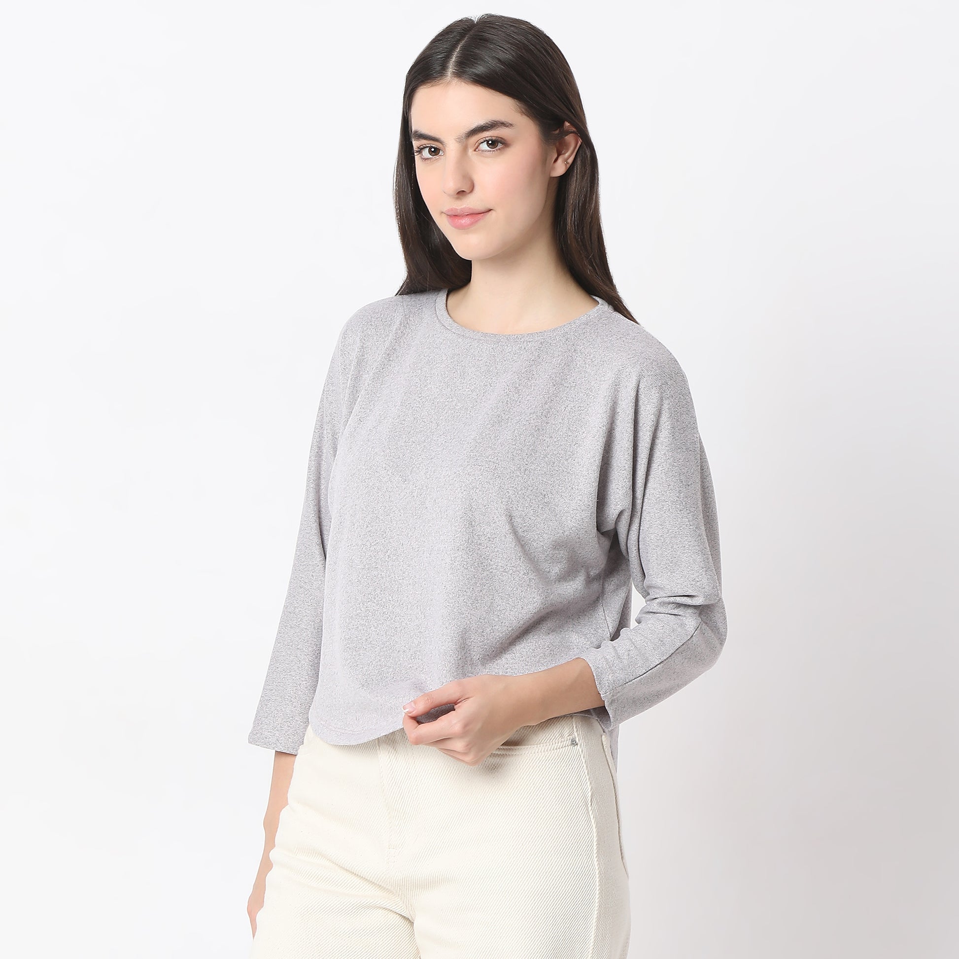 Regular Fit Solid Top