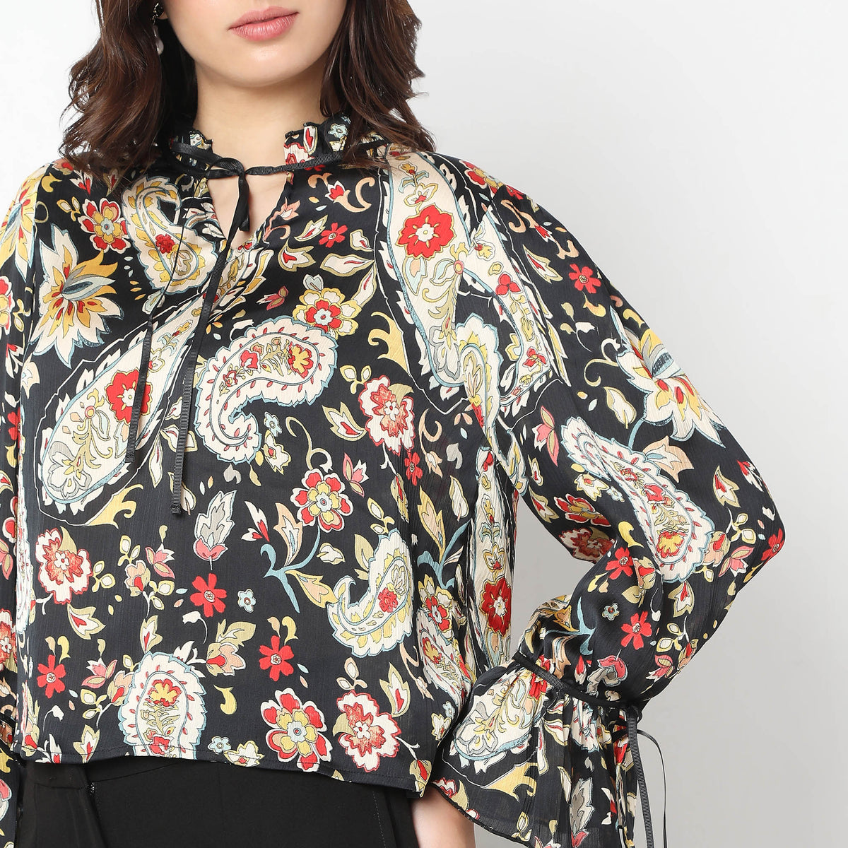 Regular Fit Printed Top