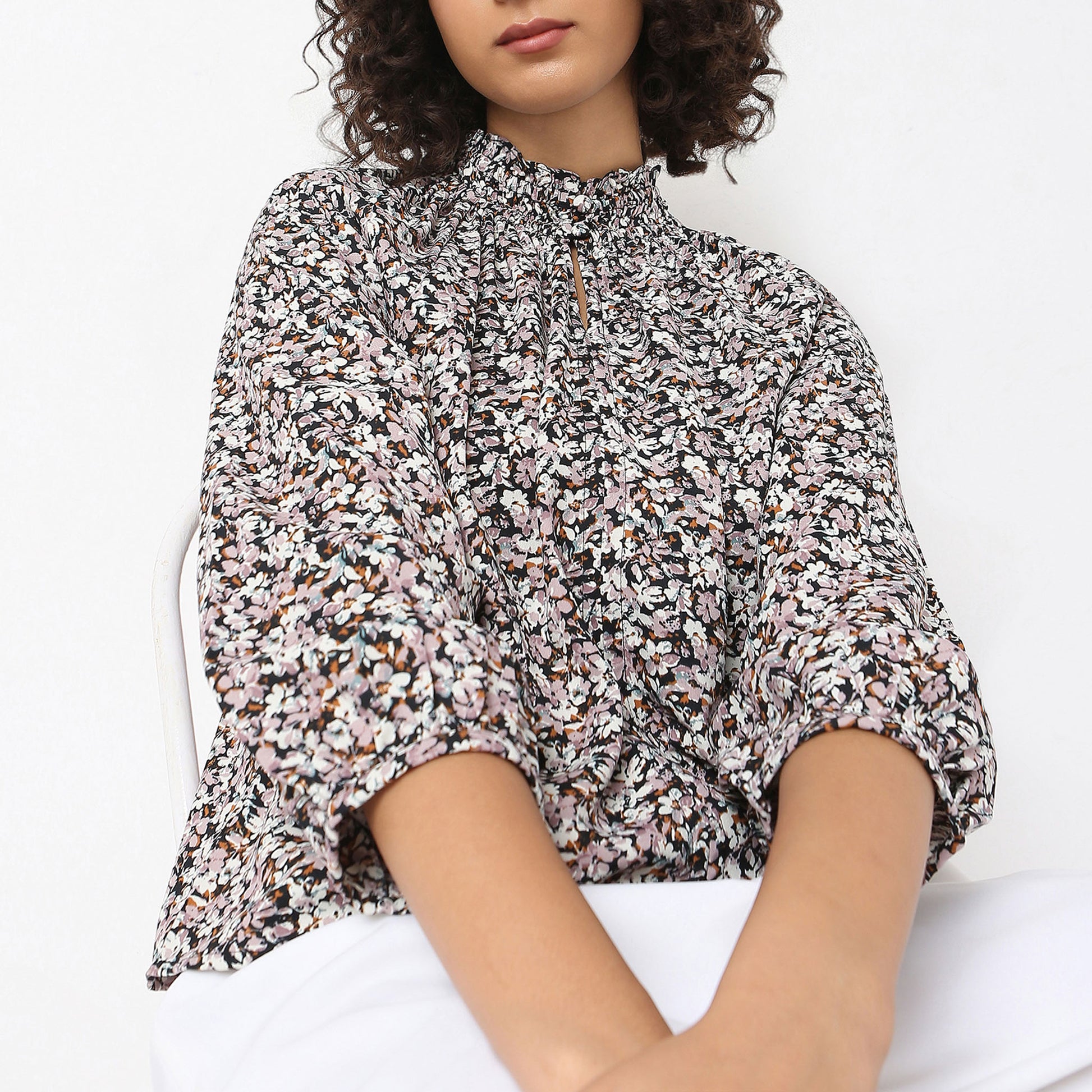 Regular Fit Printed Top