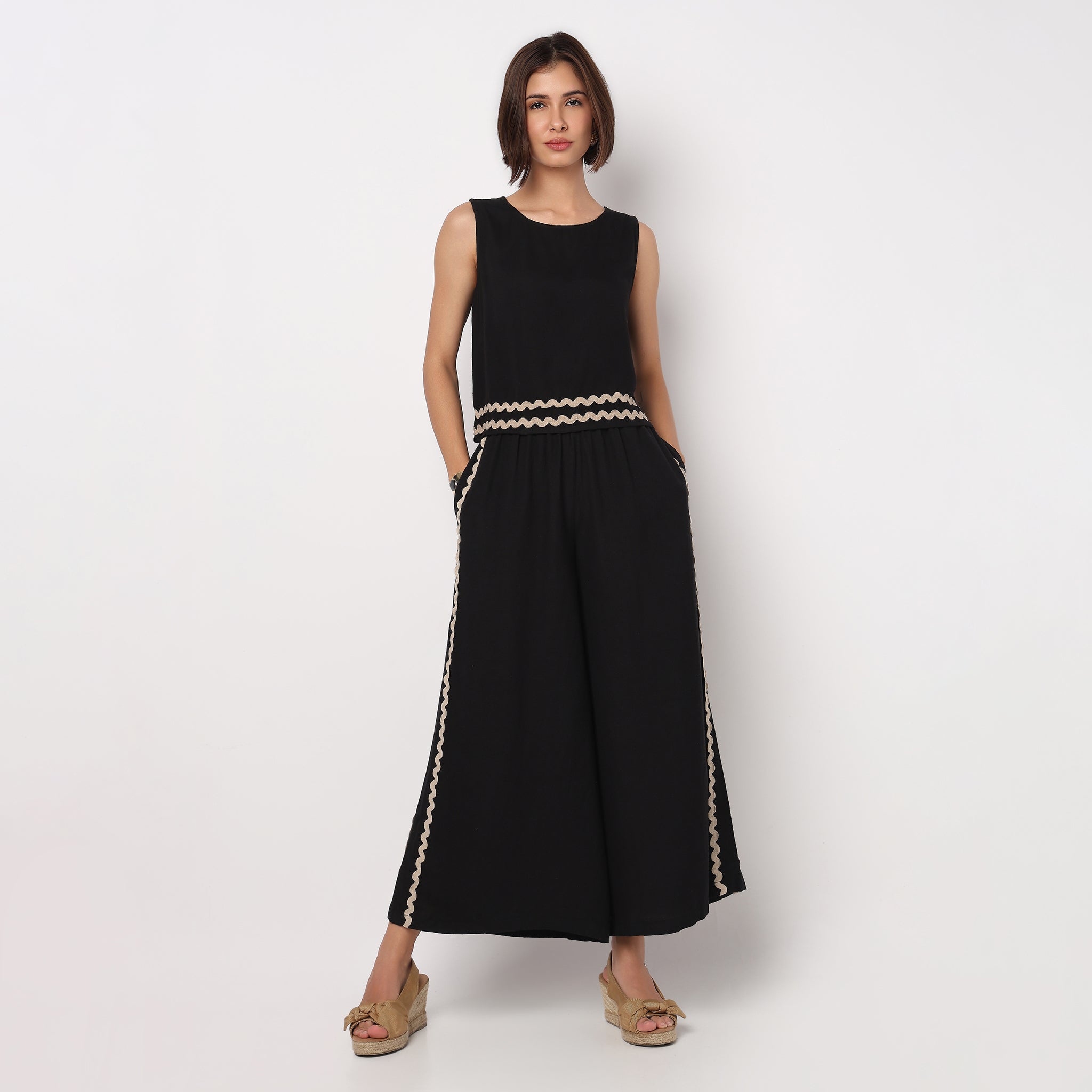 Cotton Sleeveless Top