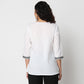 Round Neck Embroidered Top
