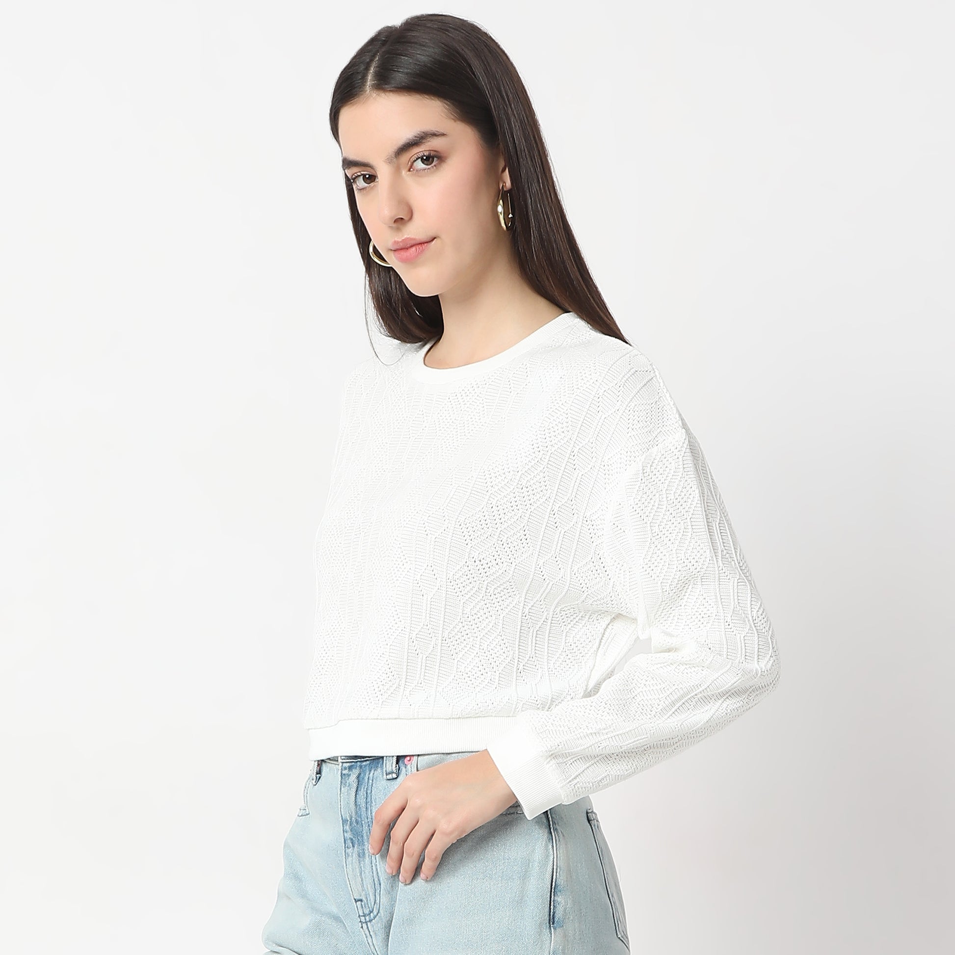 Regular Fit Solid Top