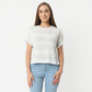 Regular Fit Solid Round Neck Regular Length Top