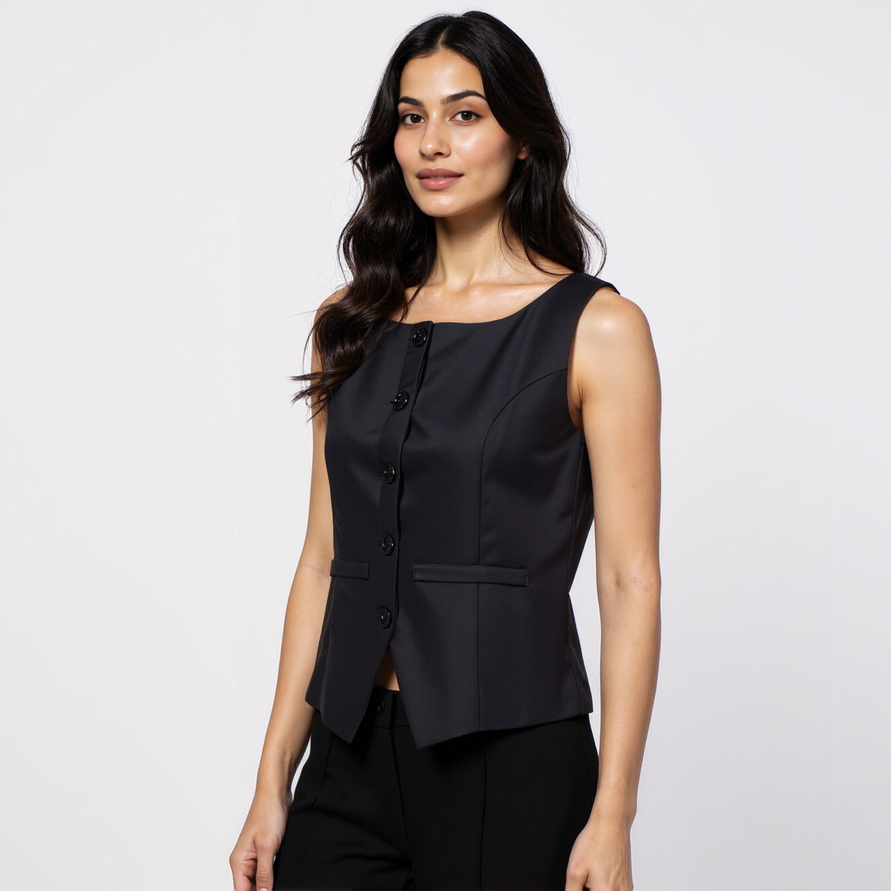Buy Now - Boat Neck Sleeveless Top -Style Union