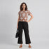 Embroidered Short Sleeve Top
