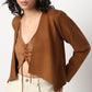 Buy Women Regular Fit Solid Full Sleeve Top  - Style Union