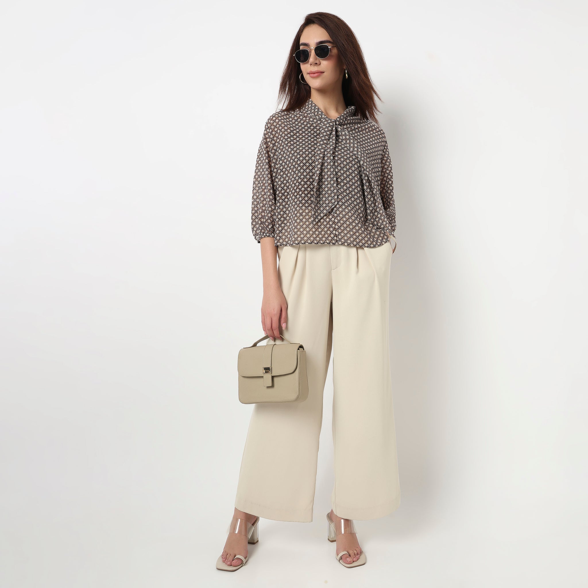 Printed Full Sleeve Top