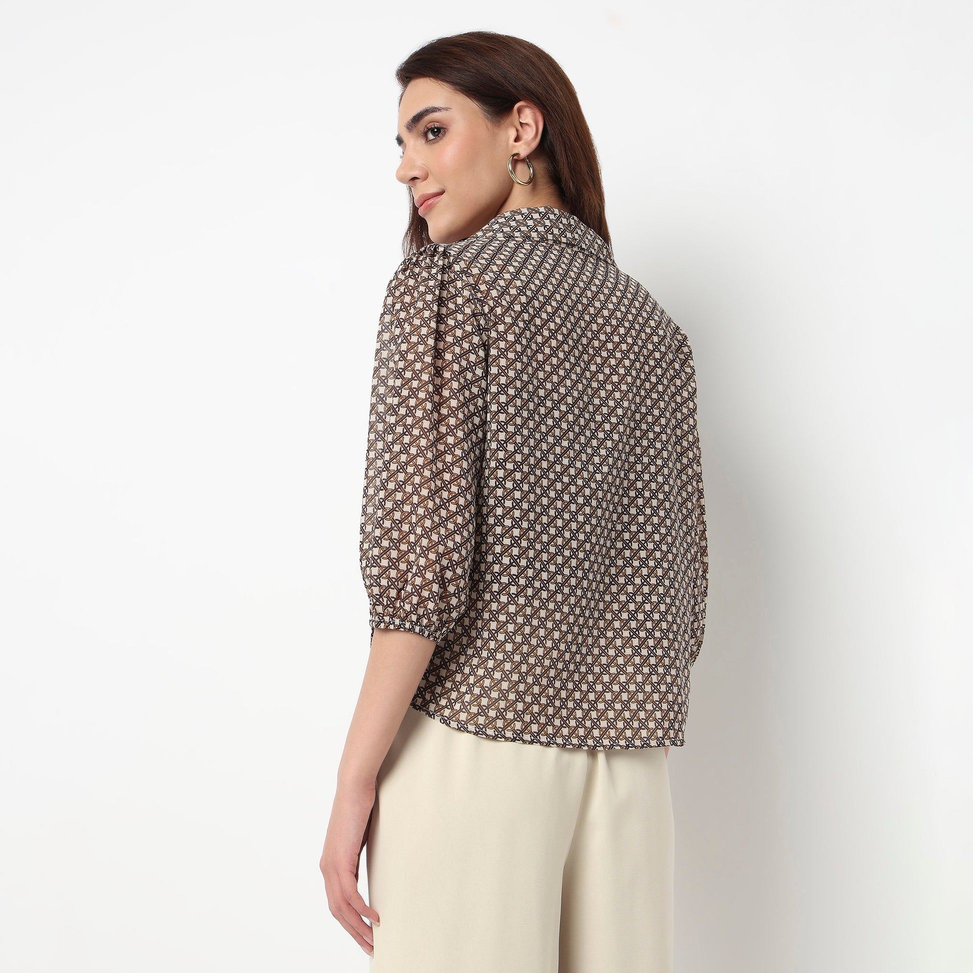 Printed Full Sleeve Top