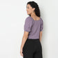 Buy Women Slim Fit Structured Puff Sleeve Top  - Style Union