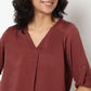 Buy Women Regular Fit Solid Full Sleeve Top  - Style Union