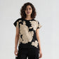 Printed Round Neck Top