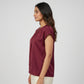 Solid Woven Top