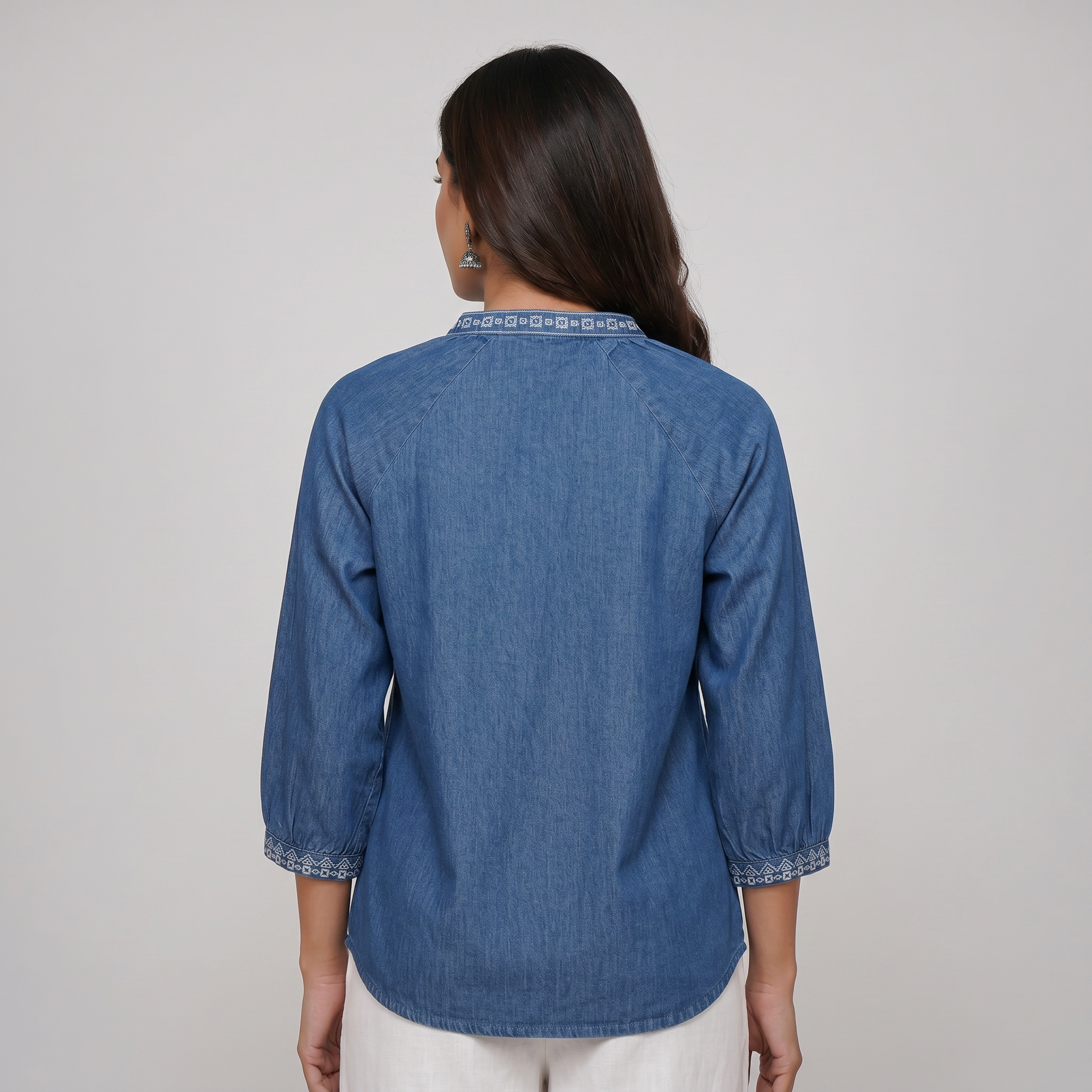 Cotton Embroidered Top