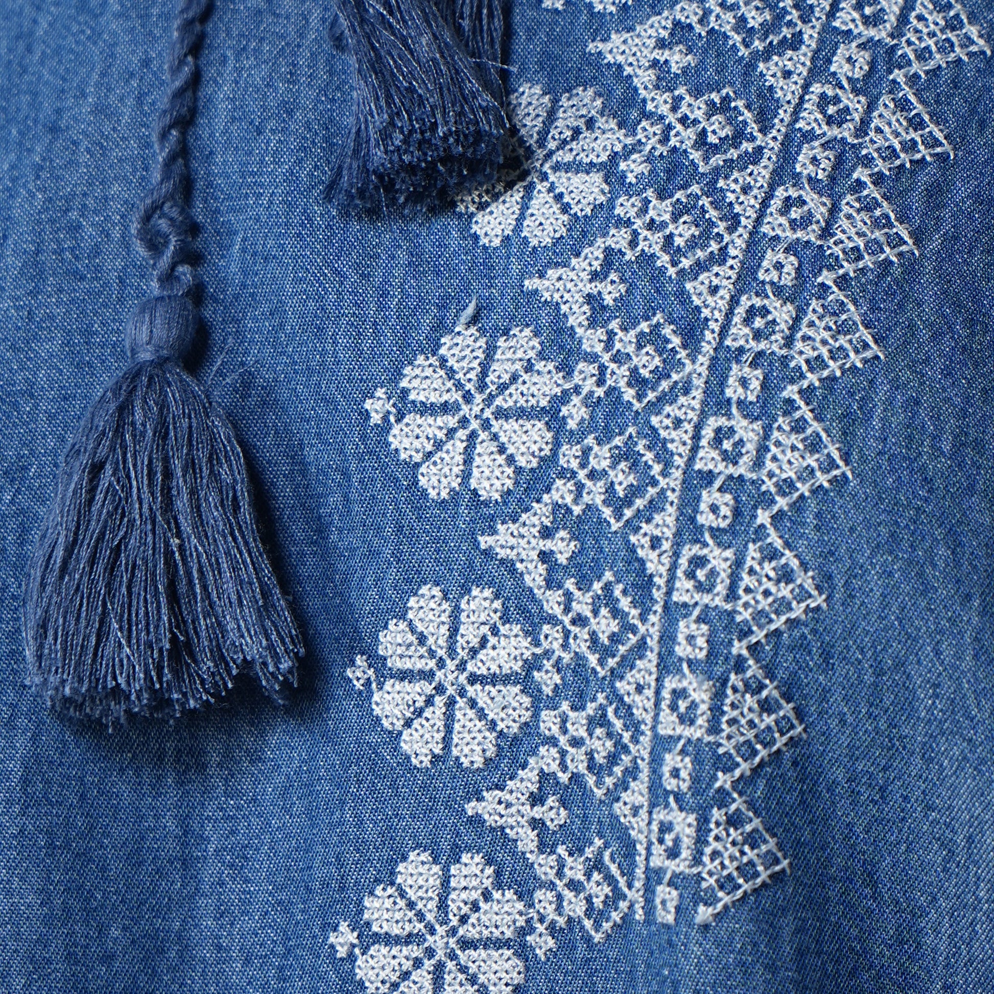 Cotton Embroidered Top
