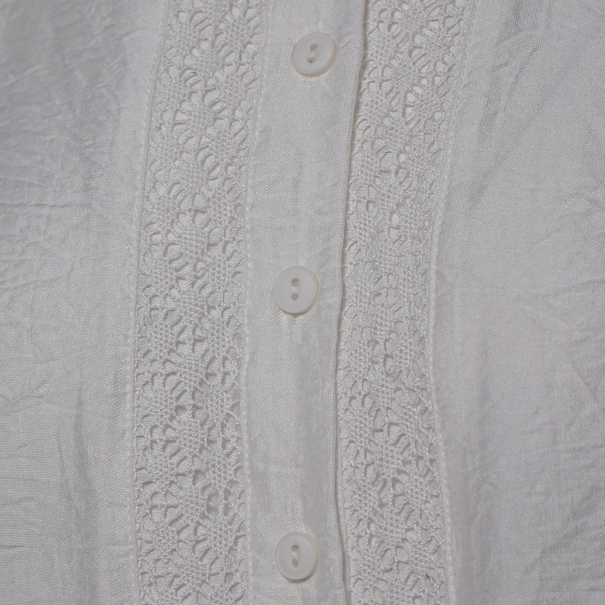 Woven Solid Full Sleeve Top