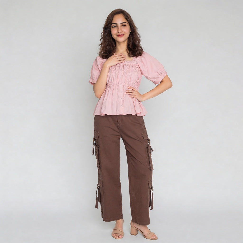 Cotton Solid Top