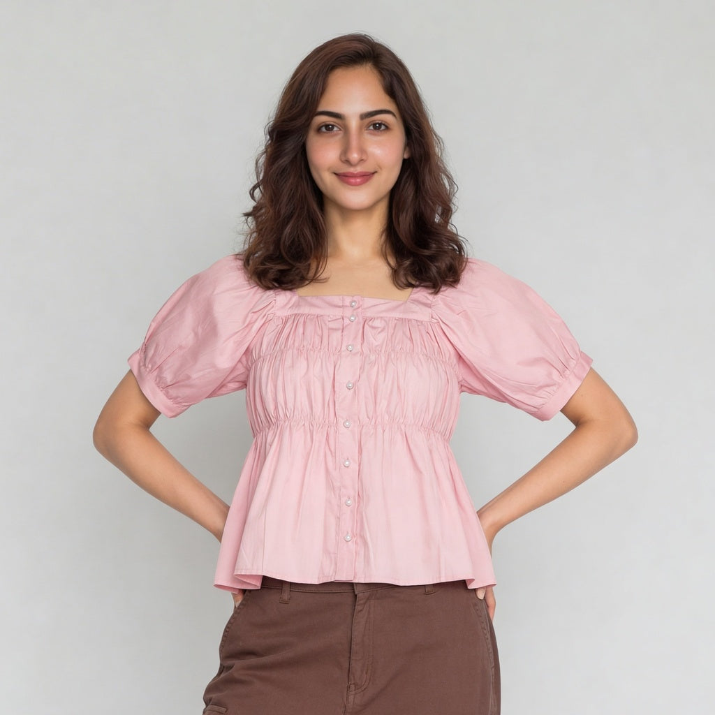 Cotton Solid Top