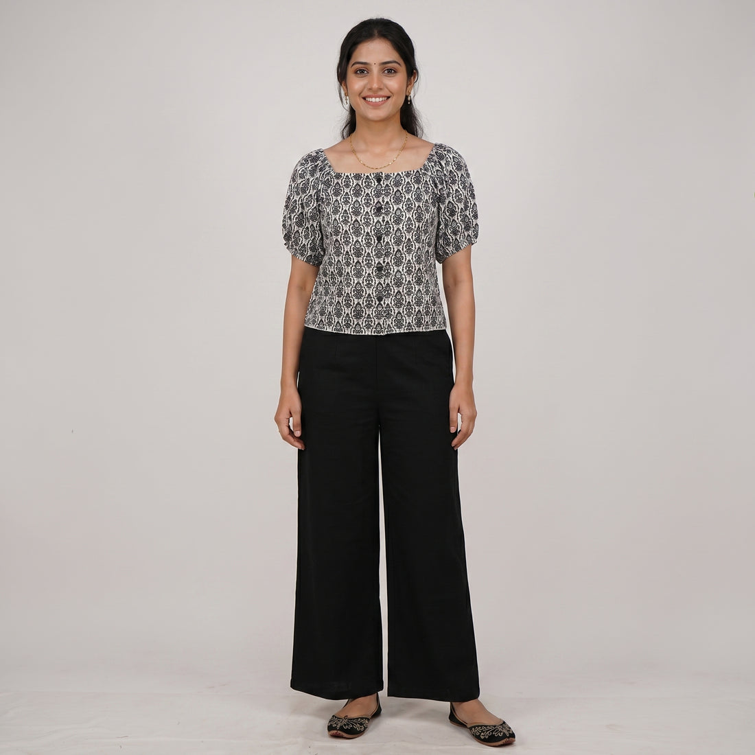 Structured Knitted Top