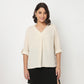 V-Neck Solid Top