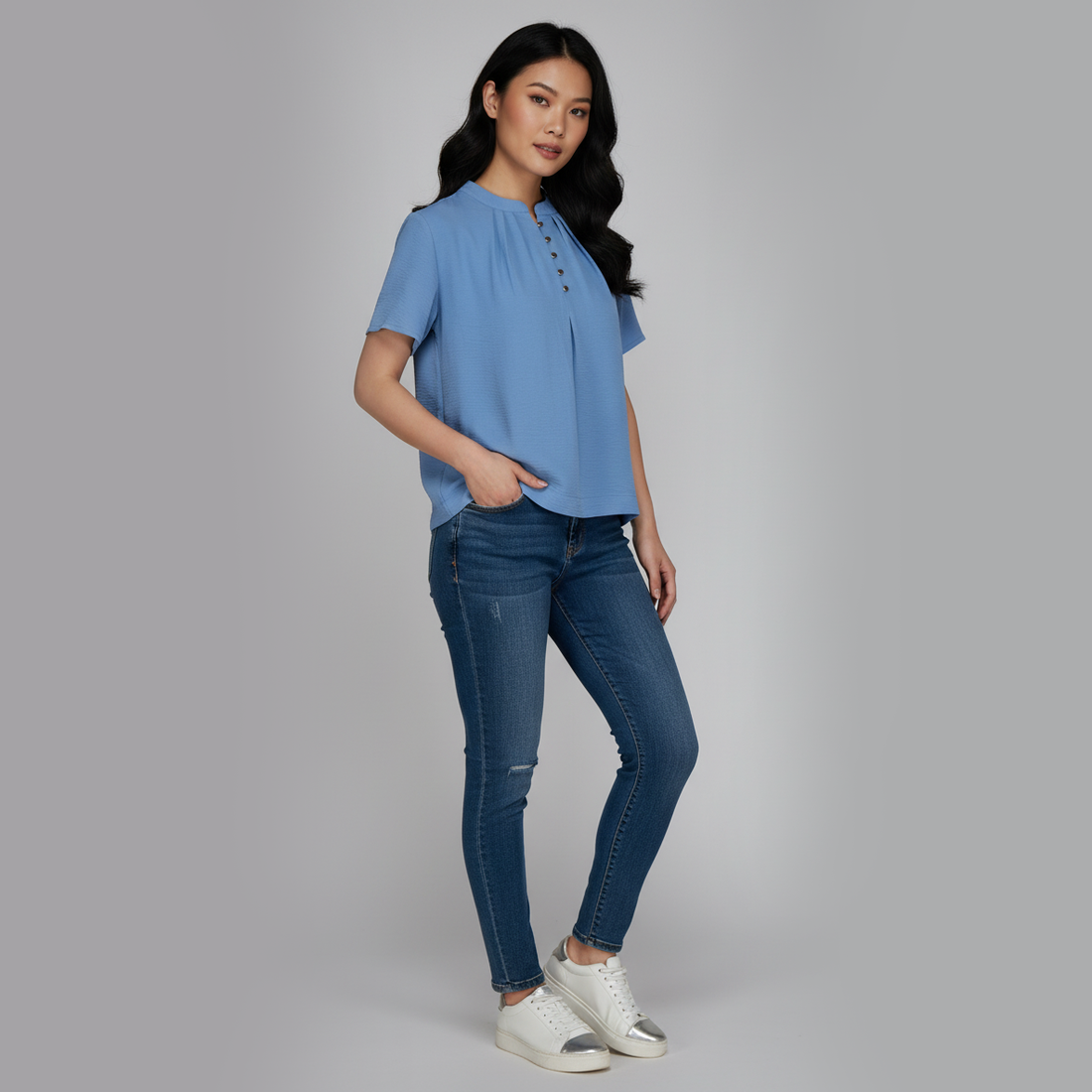 Woven Solid Top