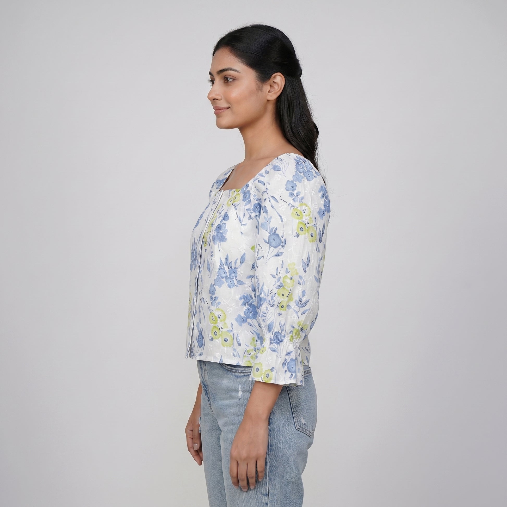 Cotton Printed Top