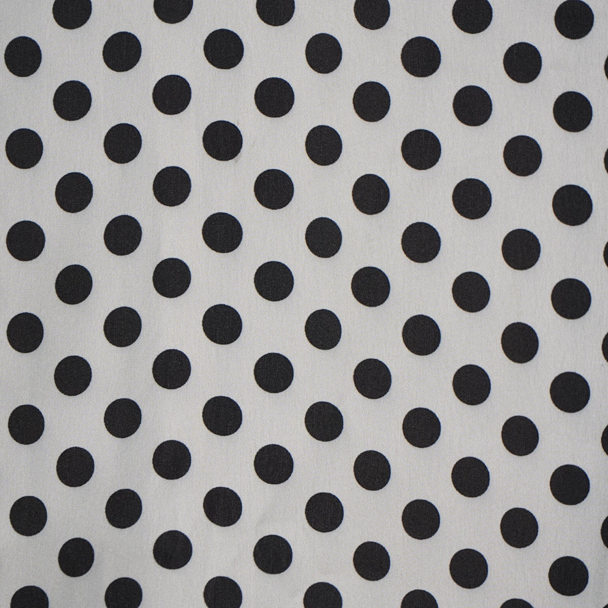 Polka Dot Round Neck Top