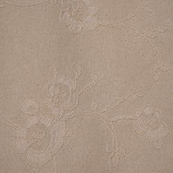 Cotton Embroidered V-Neck Top