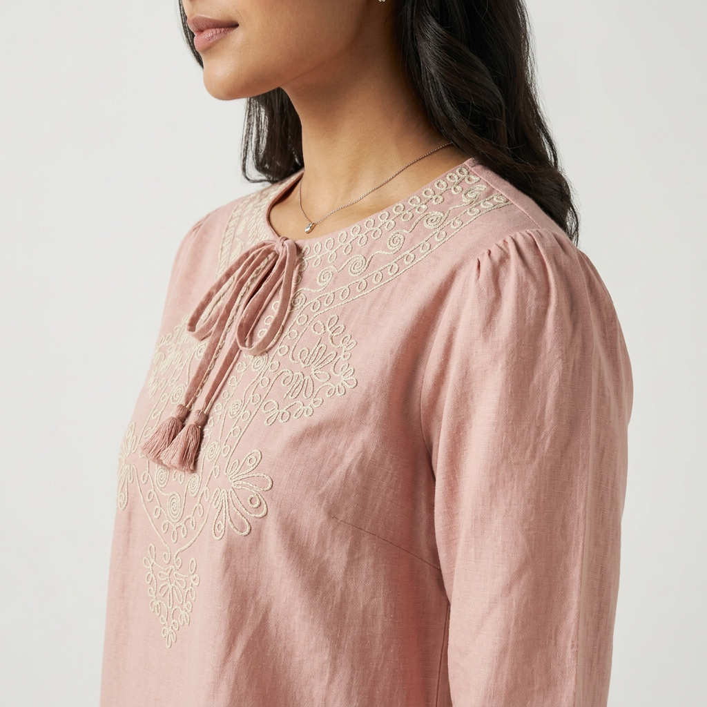 Embroidered Top
