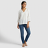 Solid V-Neck Top