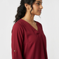 Solid V-Neck Top