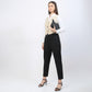Slim Fit Solid Smart Casual Trousers