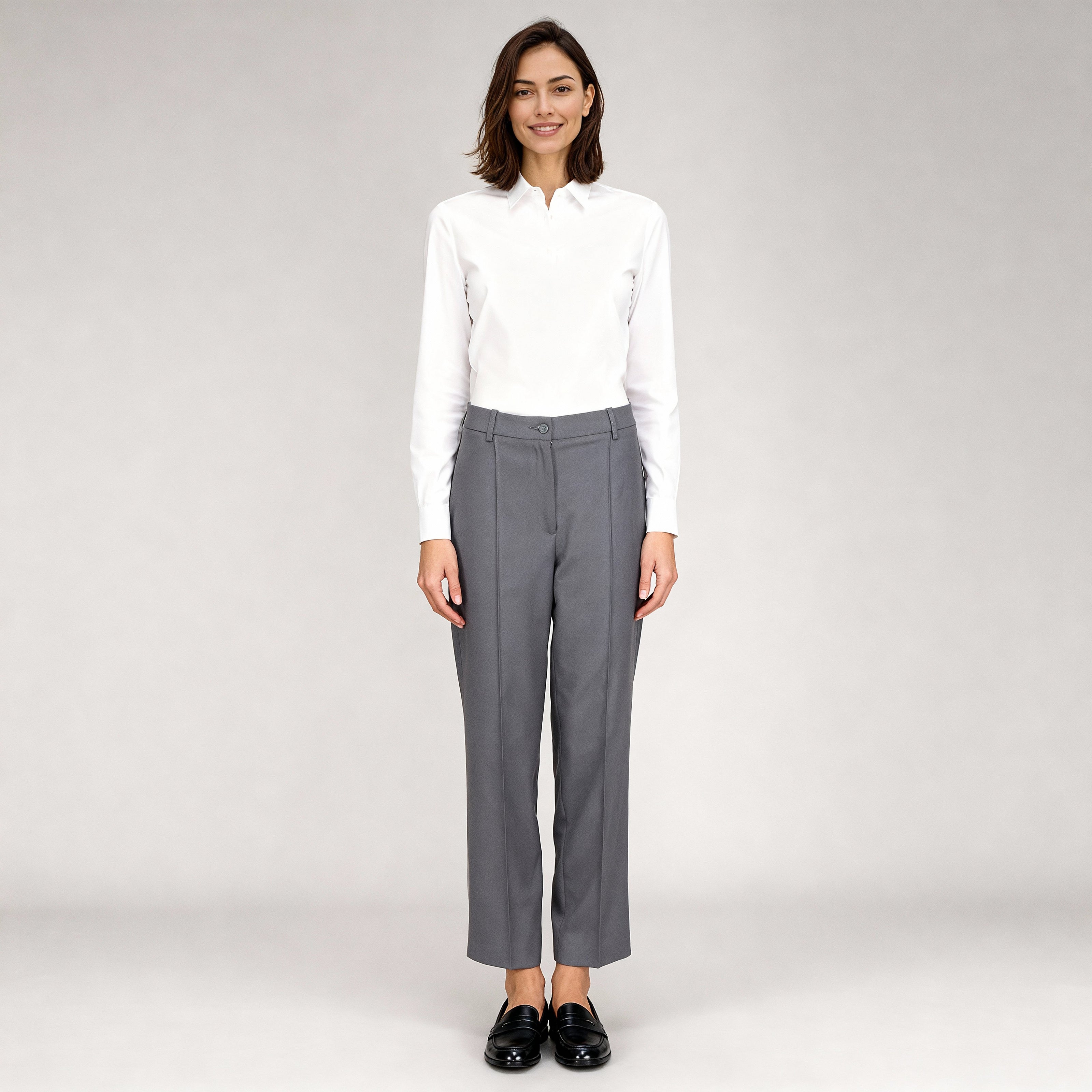 High Rise Smart Casual Trousers