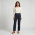 Knitted Solid High Rise Trousers