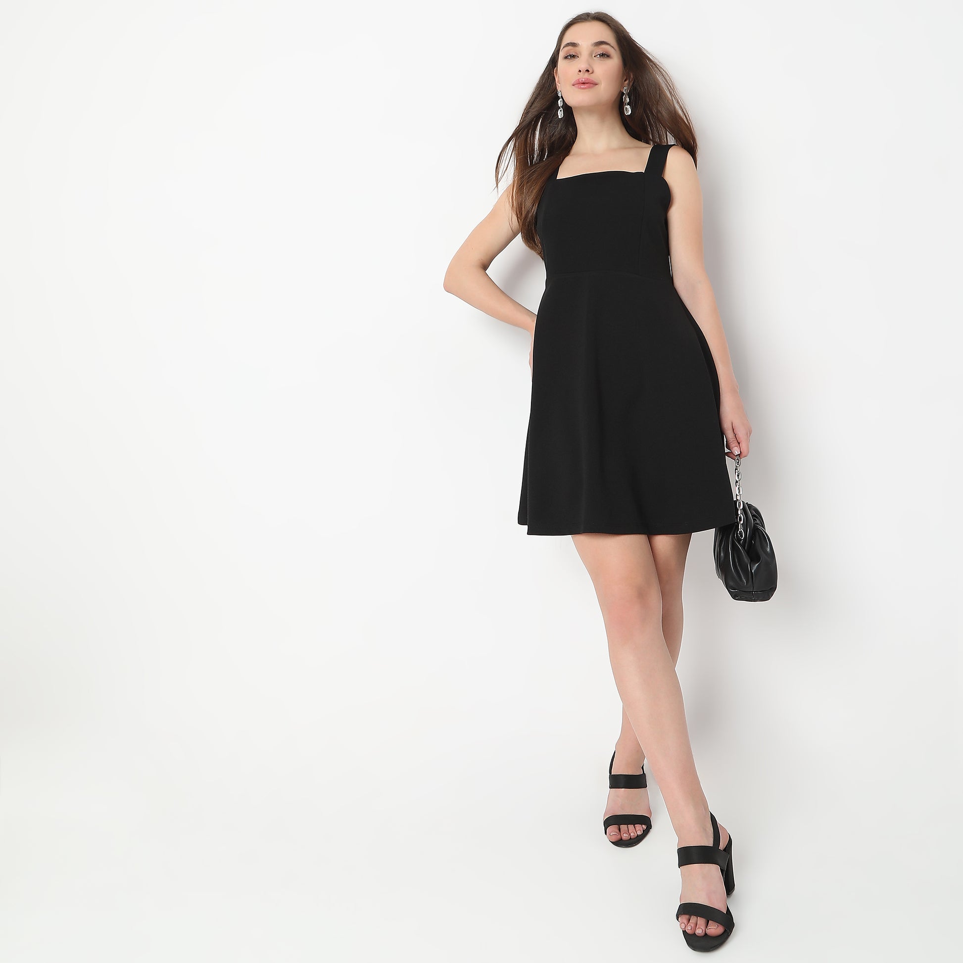 Above Knee Sleeveless Flare Party Dress Style Union Above Knee Sleeveless Flare Party Dress Style Union