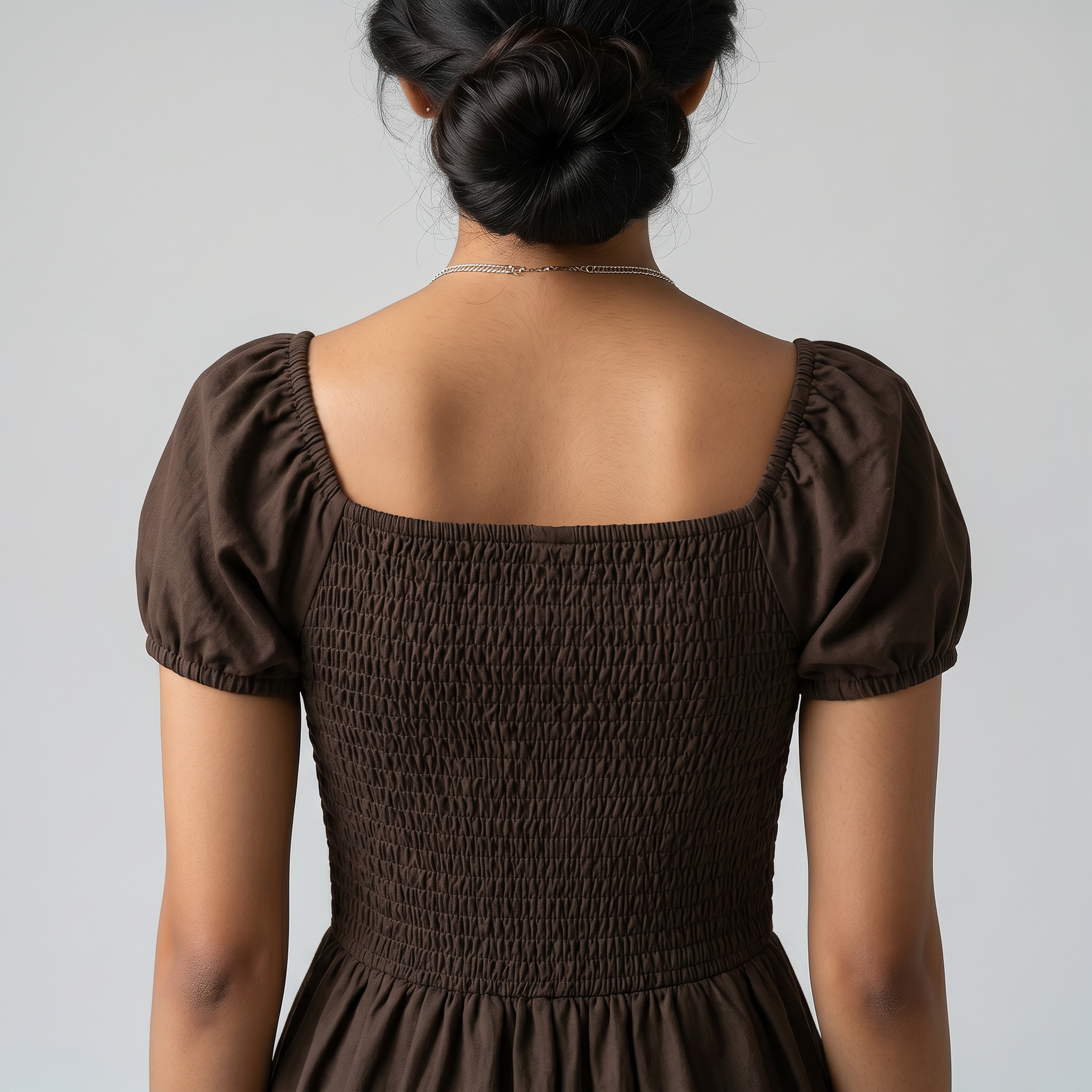 Solid Flared Dress