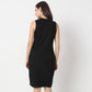 Slim Fit Solid Dress