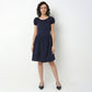 Cotton Fabric Flare Dress