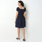 Cotton Fabric Flare Dress
