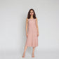 Polyester Spandex Structured Sleeveless Dress